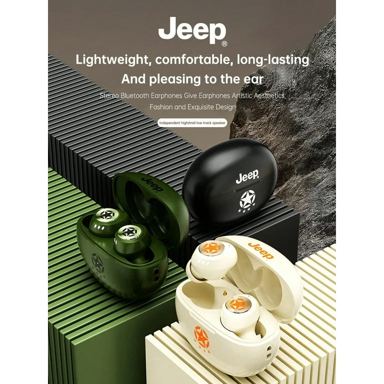 🎧 Jeep JP EW112 – Audífonos Inalámbricos TWS Todoterreno