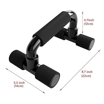 Set de 2 Barras de Empuje Antideslizantes Xloom Spartan