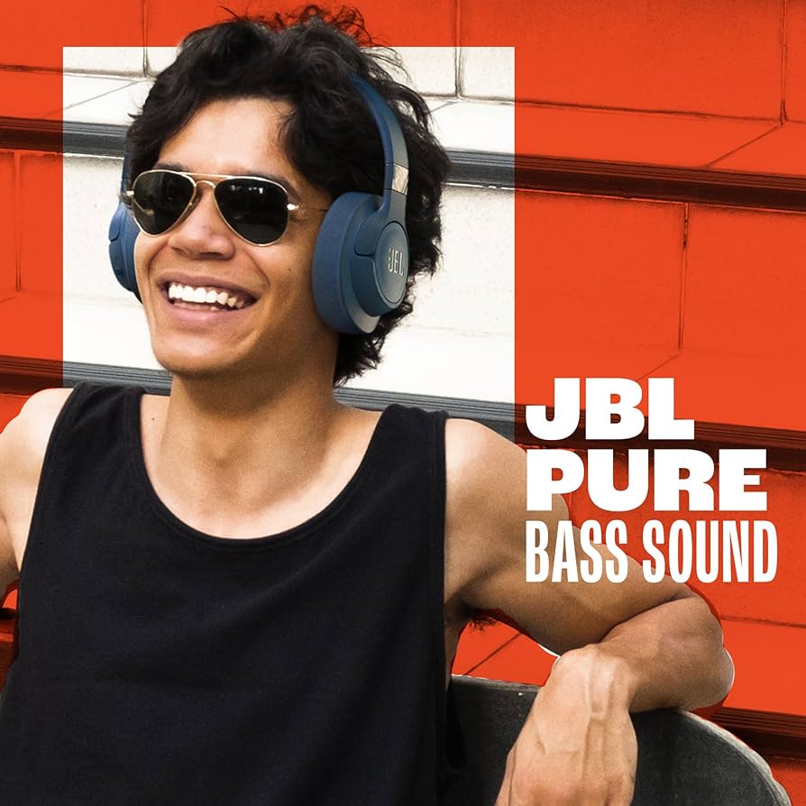 JBL Tune 720BT – Auriculares inalámbricos con Pure Bass y 76h de batería