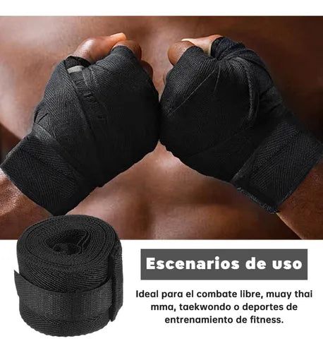 Vendas Elásticas para Muñecas – 2 Piezas