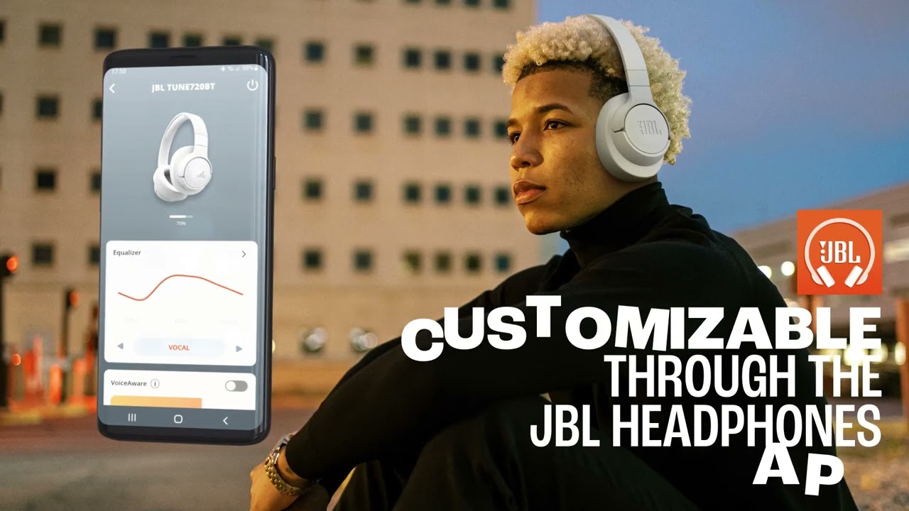 JBL Tune 720BT – Auriculares inalámbricos con Pure Bass y 76h de batería